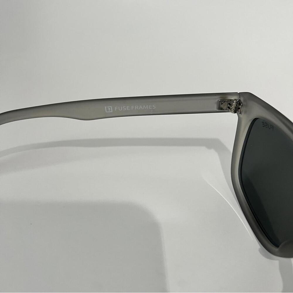 Fuse Lido Sunglasses Midnight Blue Lens Smoke Grey Frame Lightweight Unisex - Picture 4 of 9